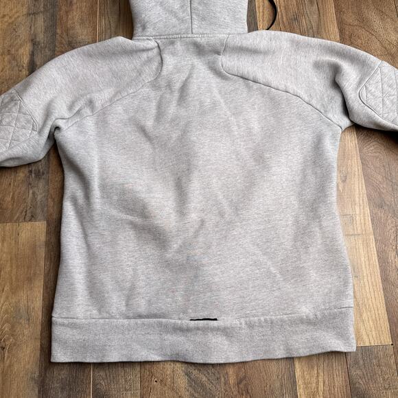 Oakley Type 2 Zip Up Hoodie Women's Medium Gray Athletic Training Fitness 6417 - Picture 3 of 12